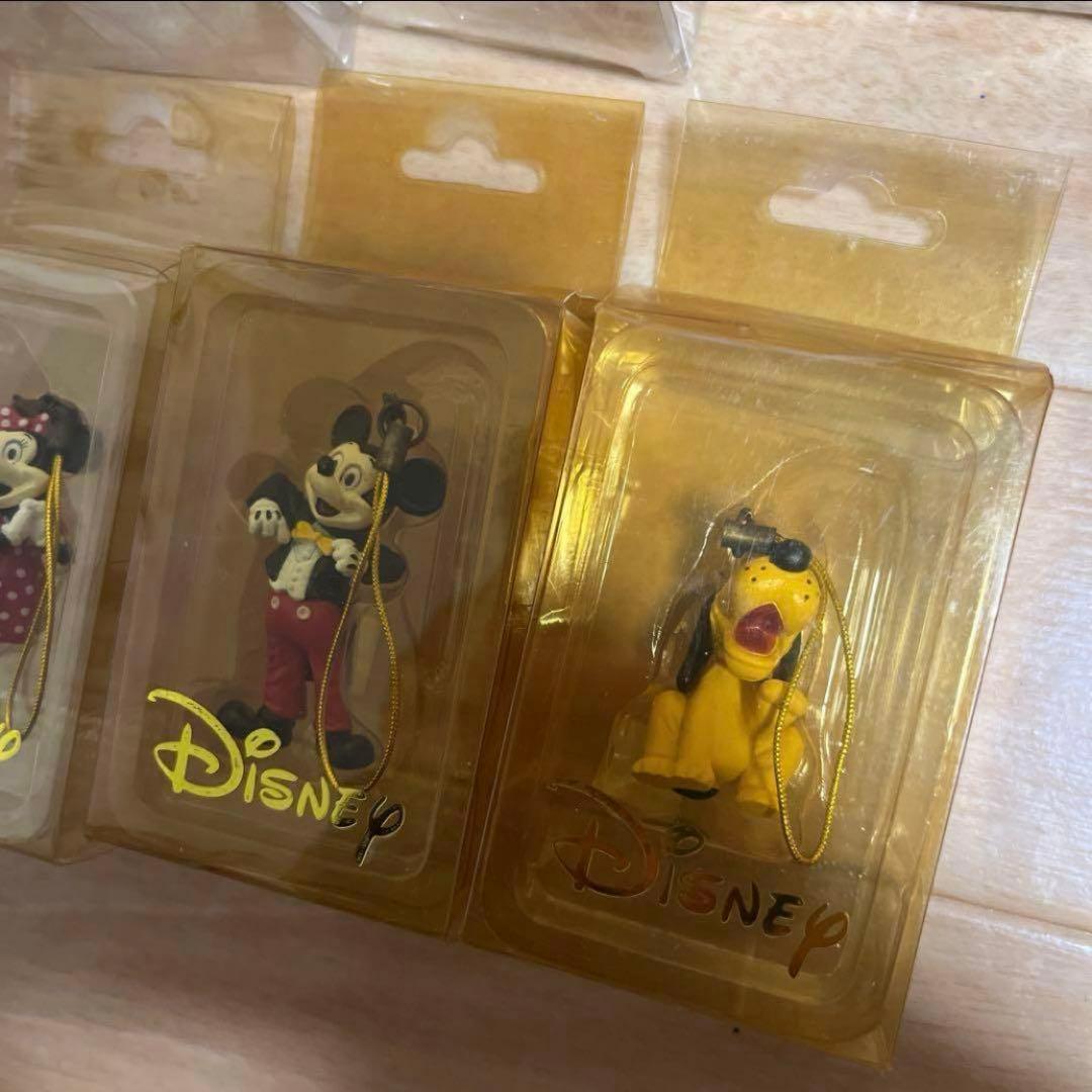 レア　ヴィンテージ　ディズニーキャラクターストラップ　フィギュア　1セット