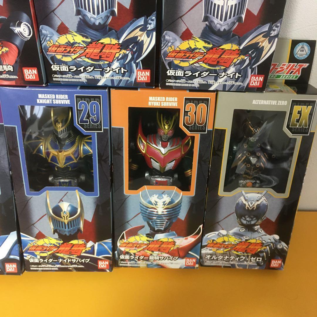 仮面ライダーアギト＆龍騎（×13箱セット）ソフビ　ライダーヒーローシリーズ