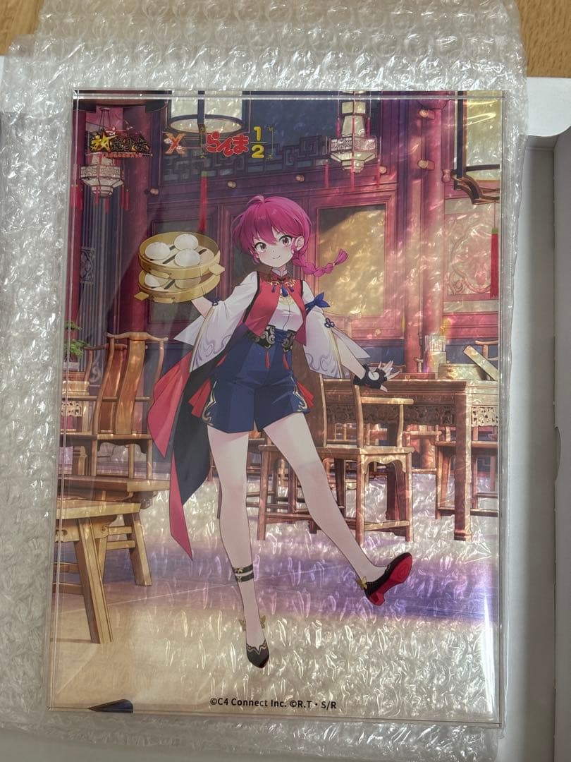 【非売品】激レア らんま1/2 放置少女 コラボ アクリルブロック 3個セット