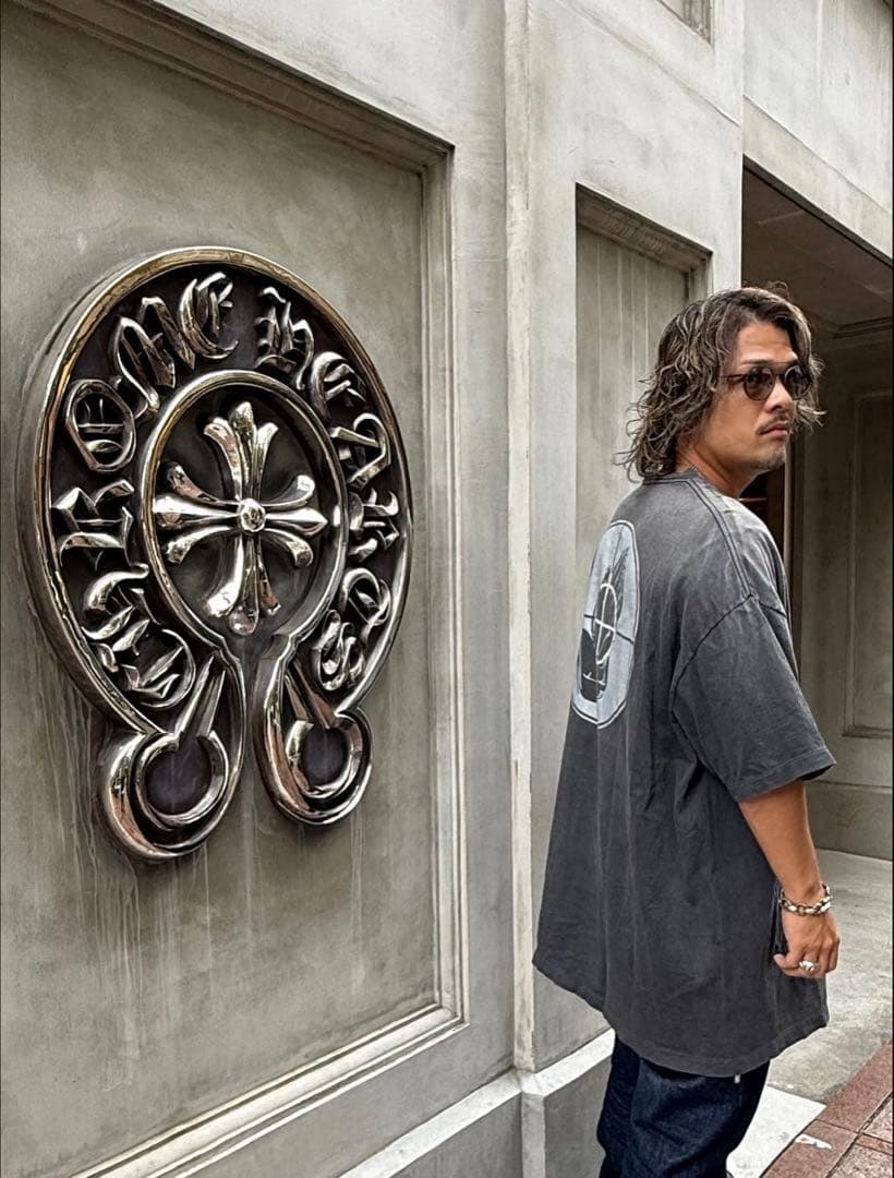 セントマイケル　フィアオブゴッドコラボTEE OS