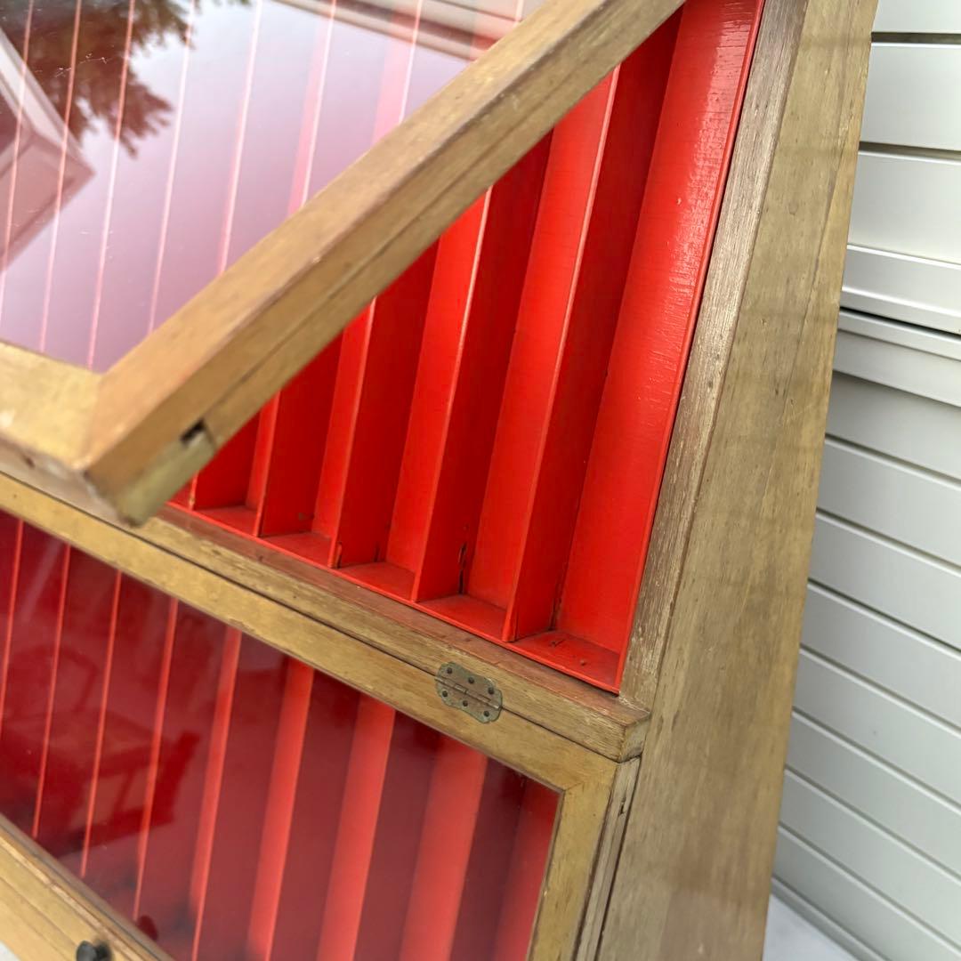 昭和レトロ　文明堂鉛筆　昔の文房具　店舗什器