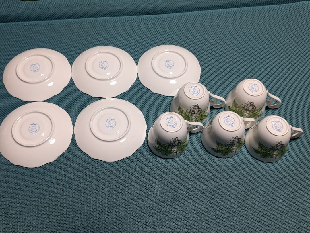 Noritakeとなりのトトロ カップ＆ソーサー＋大皿セット　　箱付き