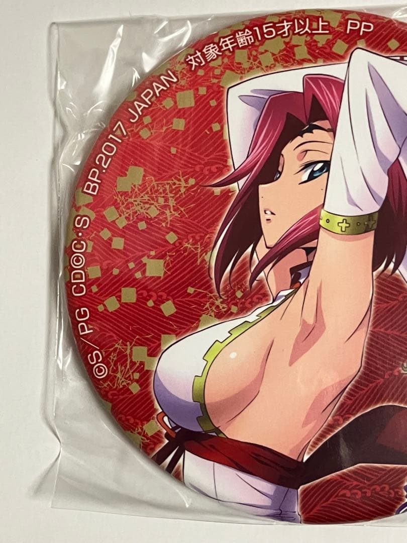 コードギアス　カレン　缶バッジ　SEGA セガ　②