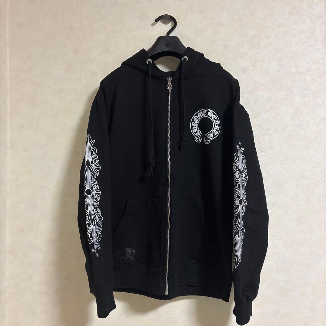 Chrome Hearts パーカー 黒