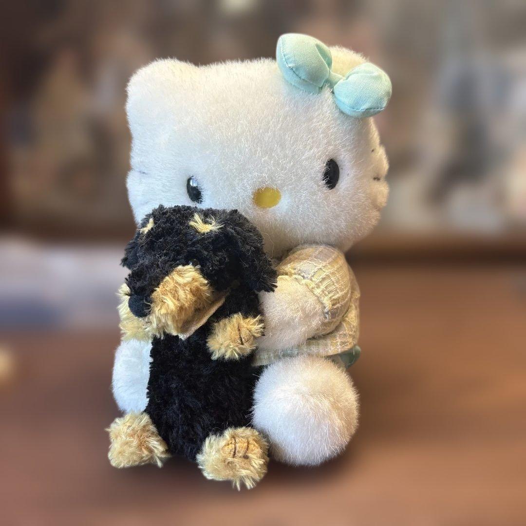 ハローキティ ぬいぐるみ 犬付き
