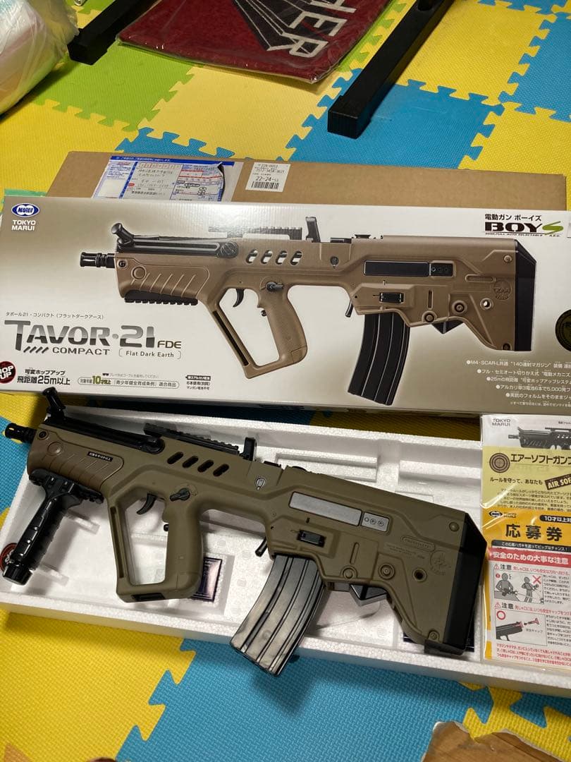 新古品)東京マルイ)TAVOR 21 FDE COMPACT 電動ガン
