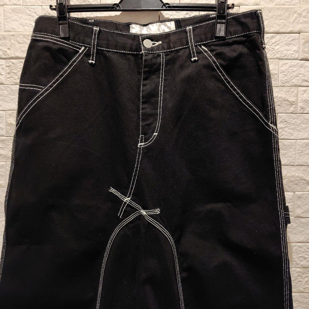 y*a様 GANRYU サルエルパンツ ブラック