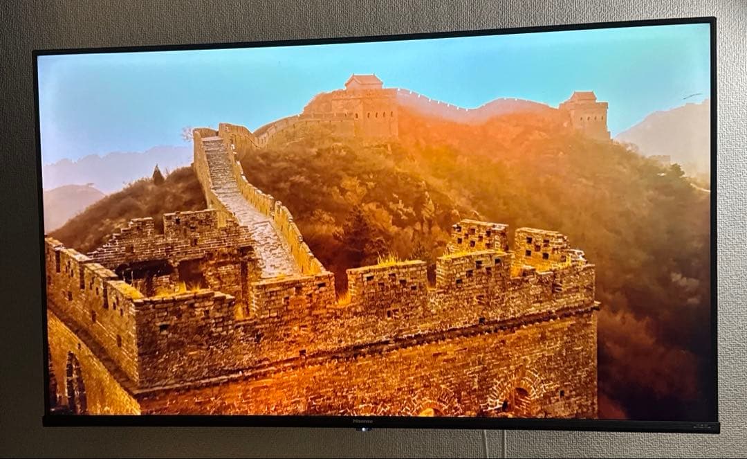 HISENSE 43E6G BLACK 2022年製 テレビ