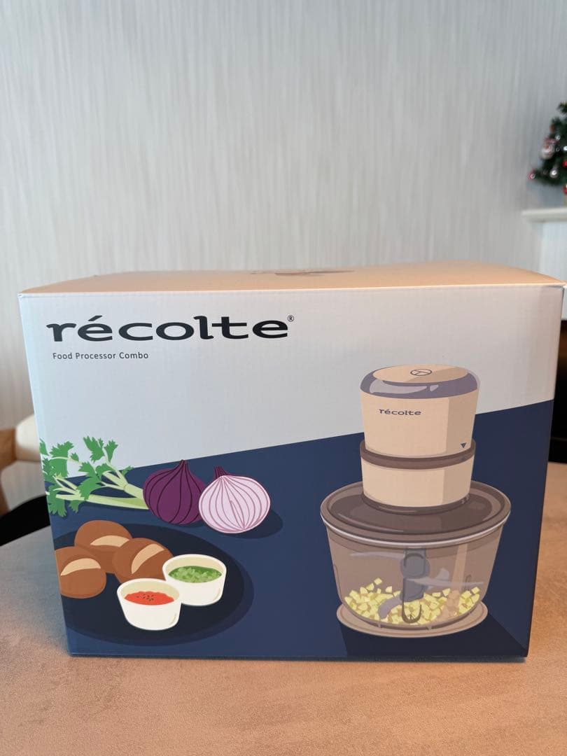 récolte フードプロセッサーコンボ RCP-6W クリームホワイト