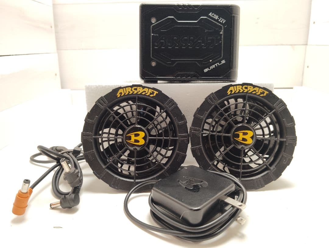 BURTLE バートル 空調ファン＆バッテリーセット AC08-22V