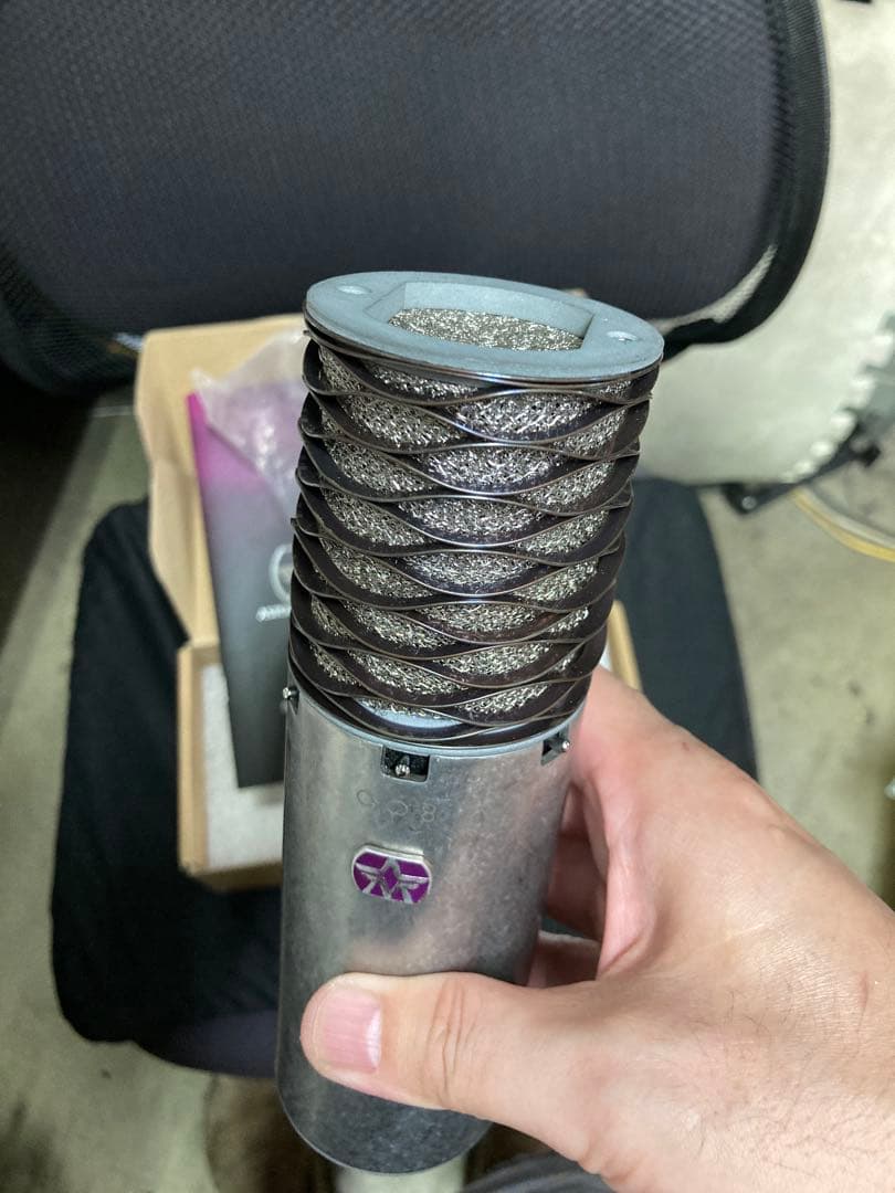 アストン　スピリット　コンデンサーマイク、ラスト1本 ショックマウント付き！