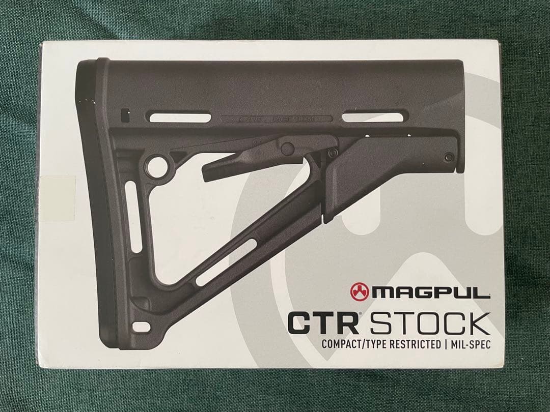 【正規品】Magpul CTRストック ミルスペック ブラック (開封済)