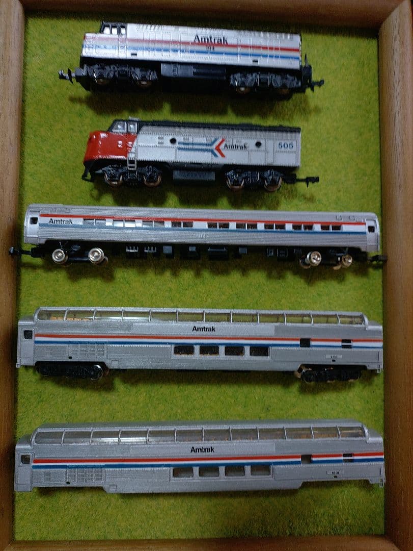 最終大特価❗️Amtrak ✨️ バックマン✨️動力2両、客車2＋1両