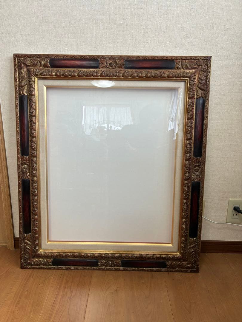 特大額縁　F15 ゴージャス手彫りの彫刻のアートフレーム