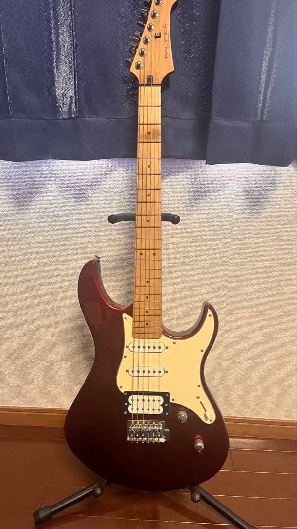 【24時間限定価格】ワインレッド エレキギター シングルコイル