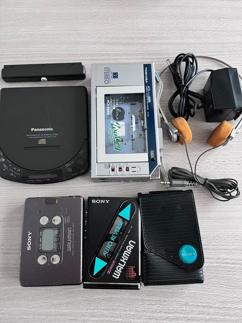 ウォークマン　カセットプレイヤー　CDプレイヤー　まとめ売り　ジャンク