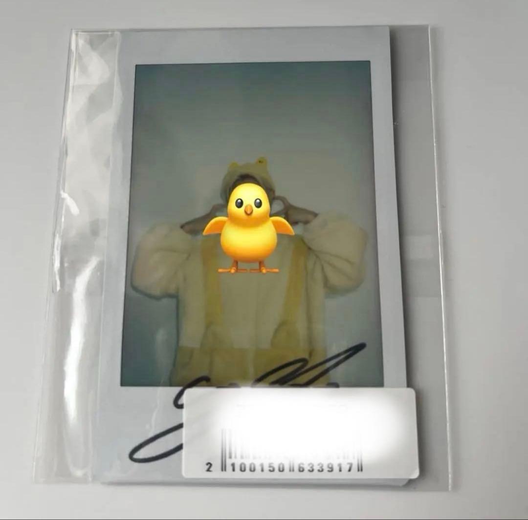 スキズ フィリックス 直筆サイン チェキ Straykids ラキドロ