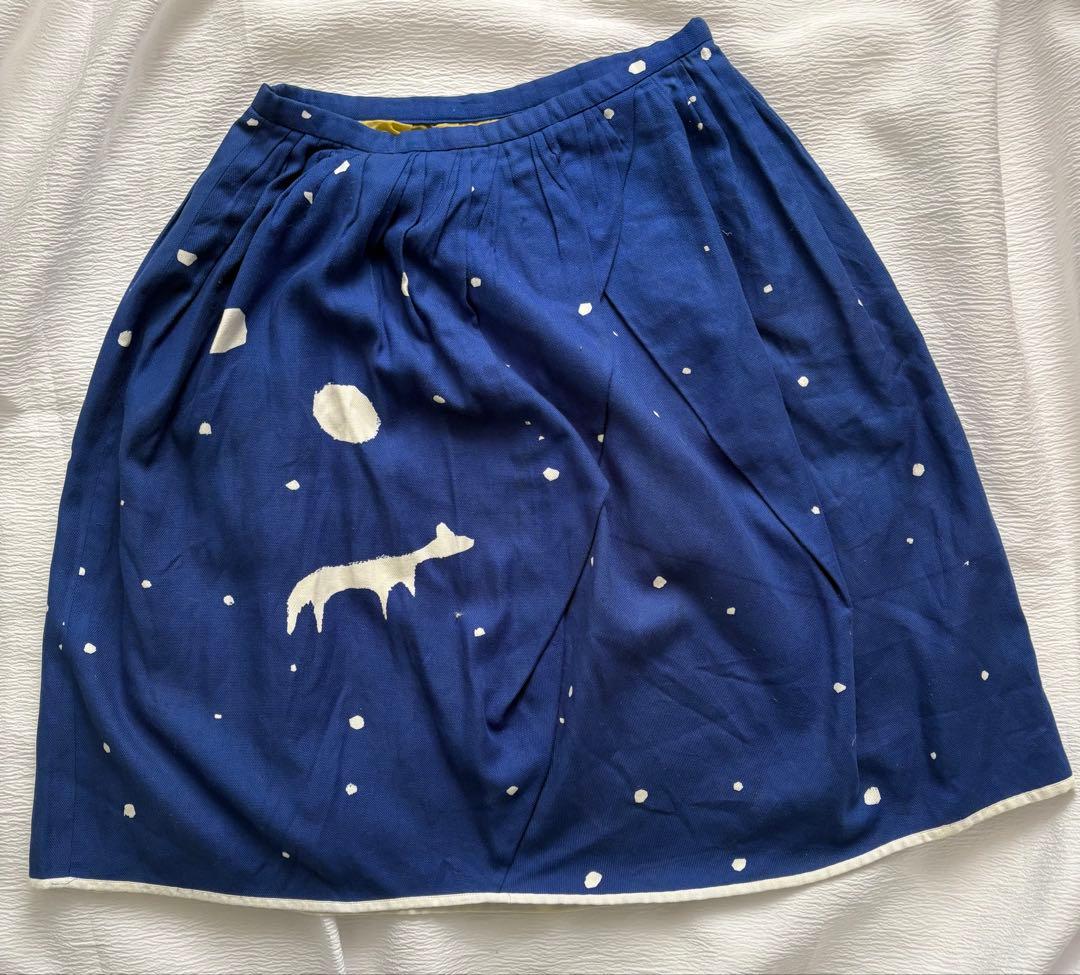 mina perhonen ミナペルホネンstar trip フレアスカート