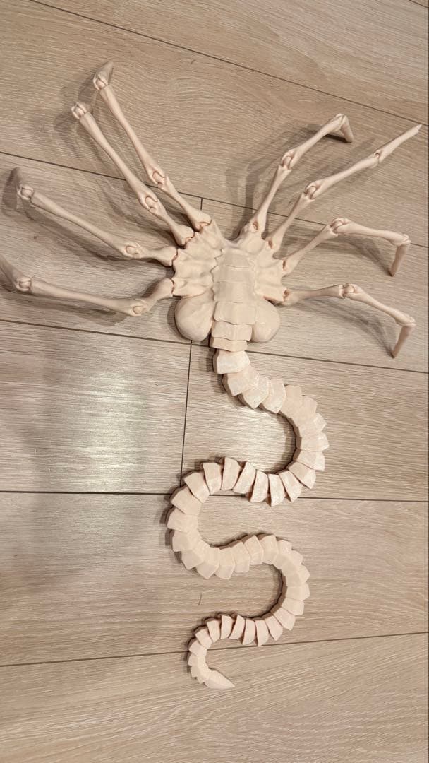 【エイリアン/Alien】可動関節式！超リアル実物大 フェイスハガー3Dプリント