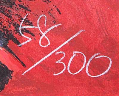 マイケル・ルー　『ハロー ブロードウェイ』 版画　直筆サイン　猫　絵