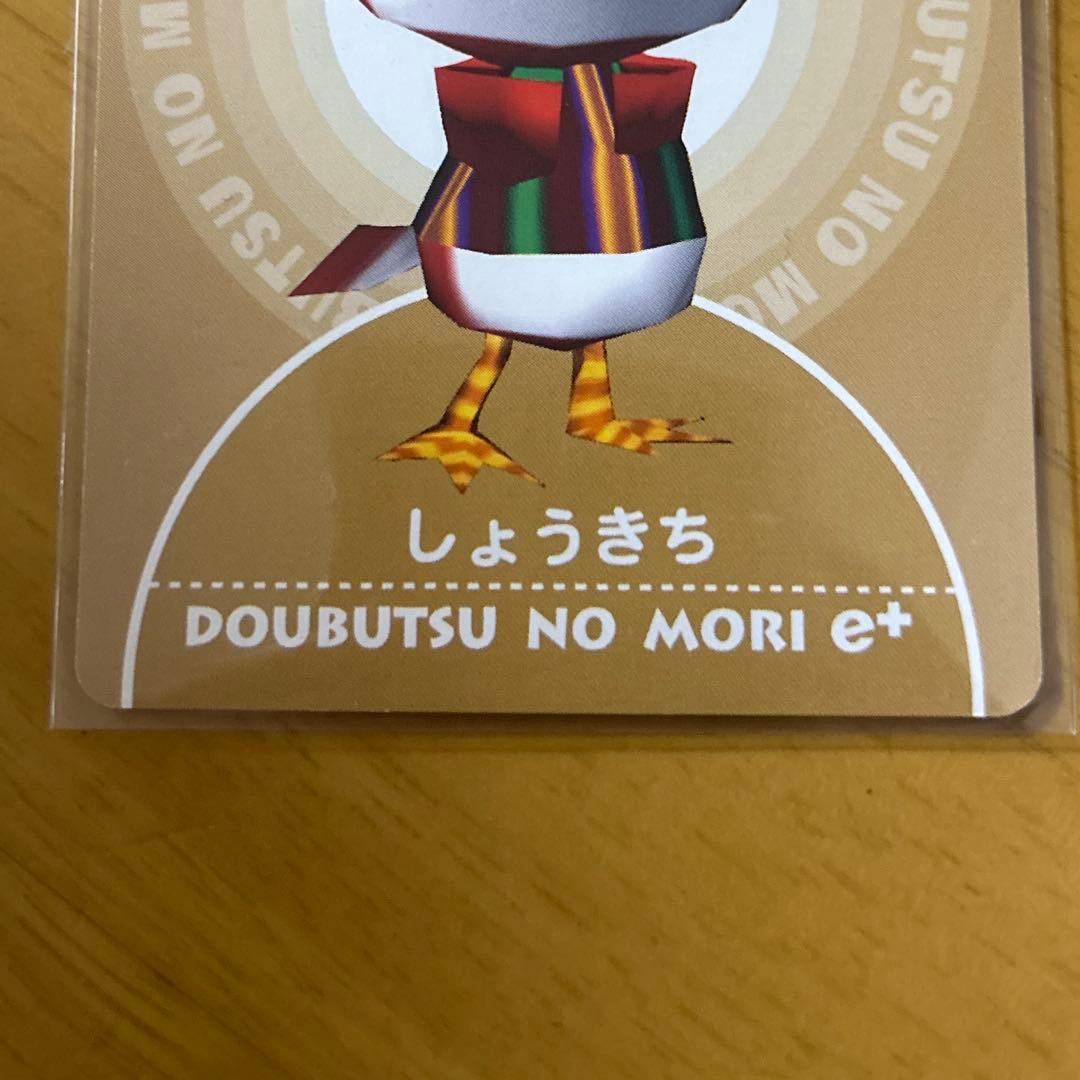 【お値下中！】どうぶつの森 e+ PRカード しょうきち 希少 非売品 レア