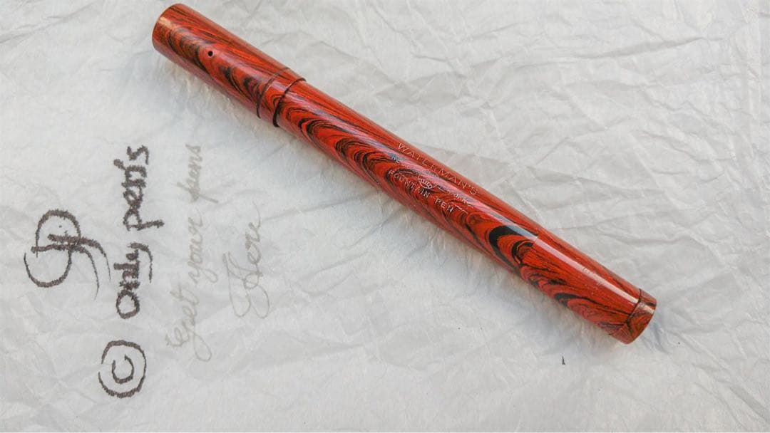 希少品　ウォーターマン Waterman 42　ヴィンテージ万年筆 ペン先18K