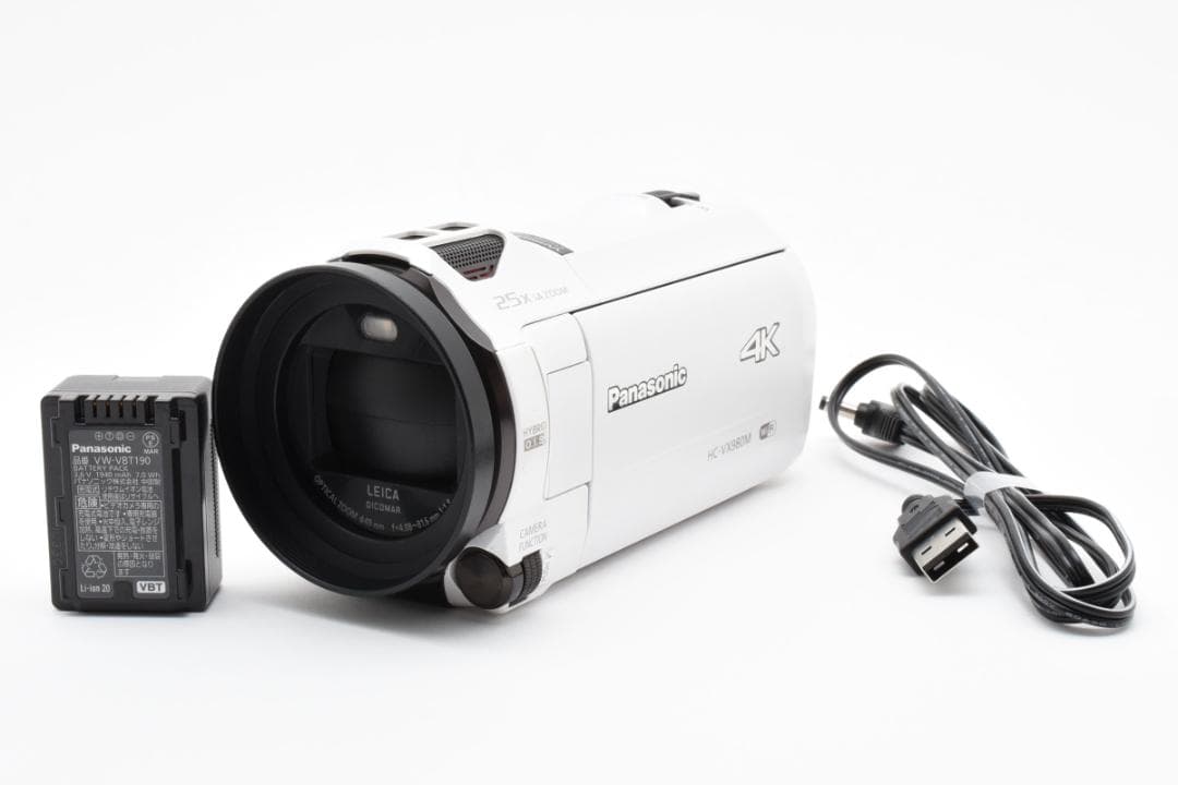 ★良品★ 4K ビデオカメラ HC-VX980M-W パナソニック ★完動品★
