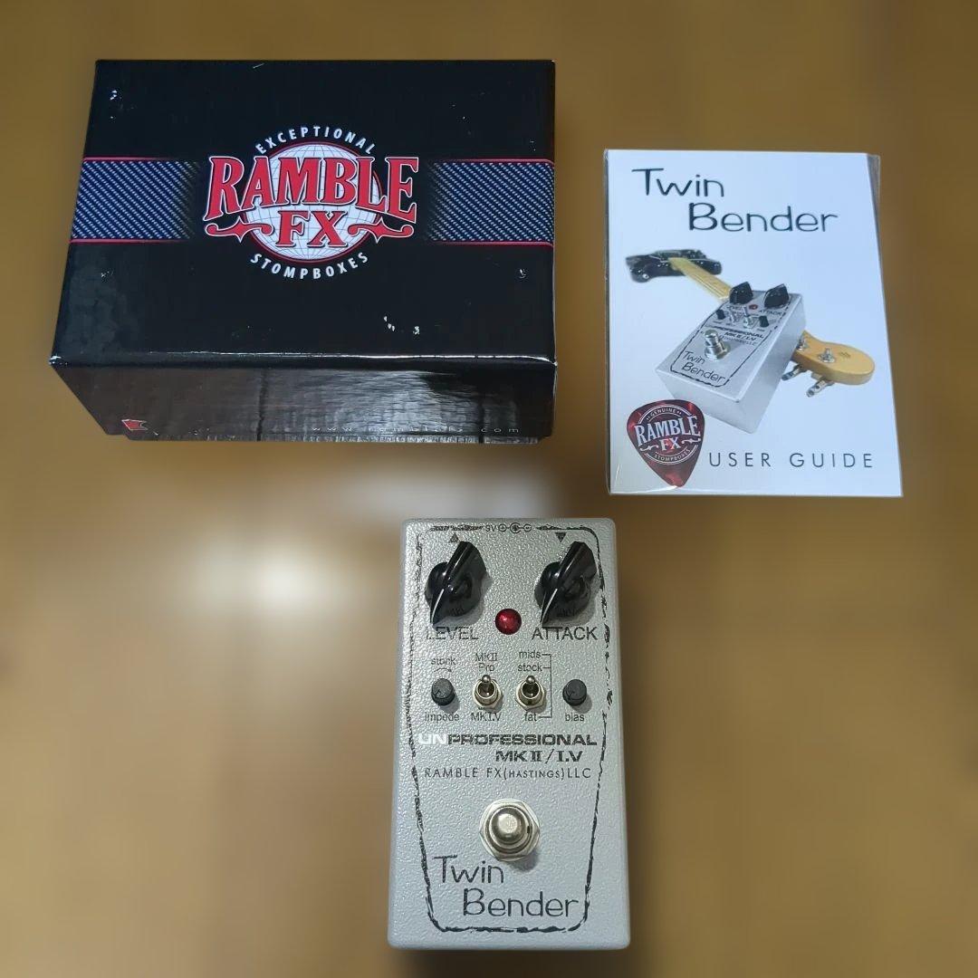 ギター Ramble FX Twin Bender V3
