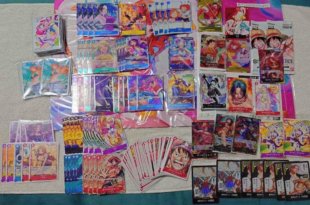 ワンピースカード　プロモ　パック　パラレル　スリーブ　プレイマット　まとめ売り
