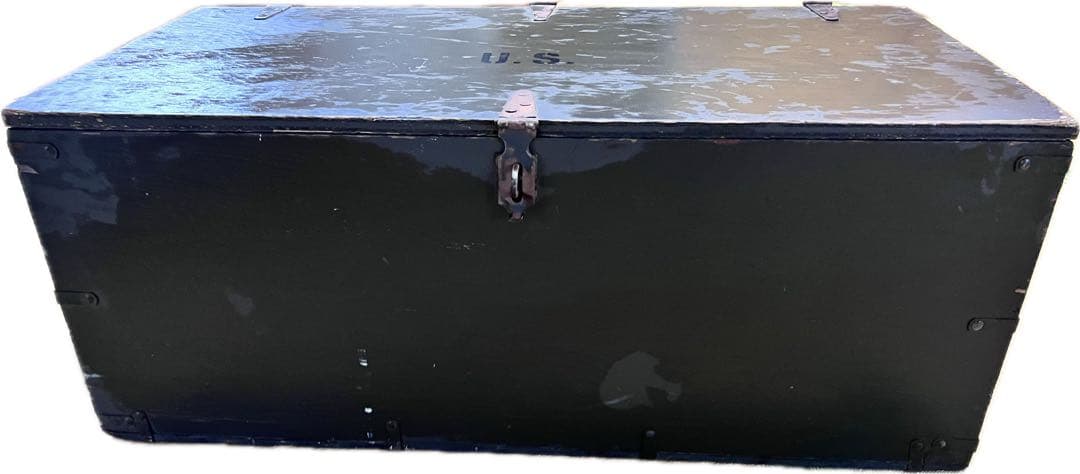 ぽ*た様 希少　米軍　ウッドボックス　67年製