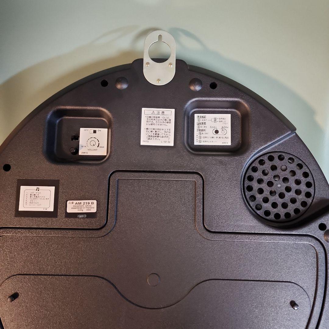 ★セイコー電波時計　ウェーブシンフォニー　　AM219B　カラクリ時計