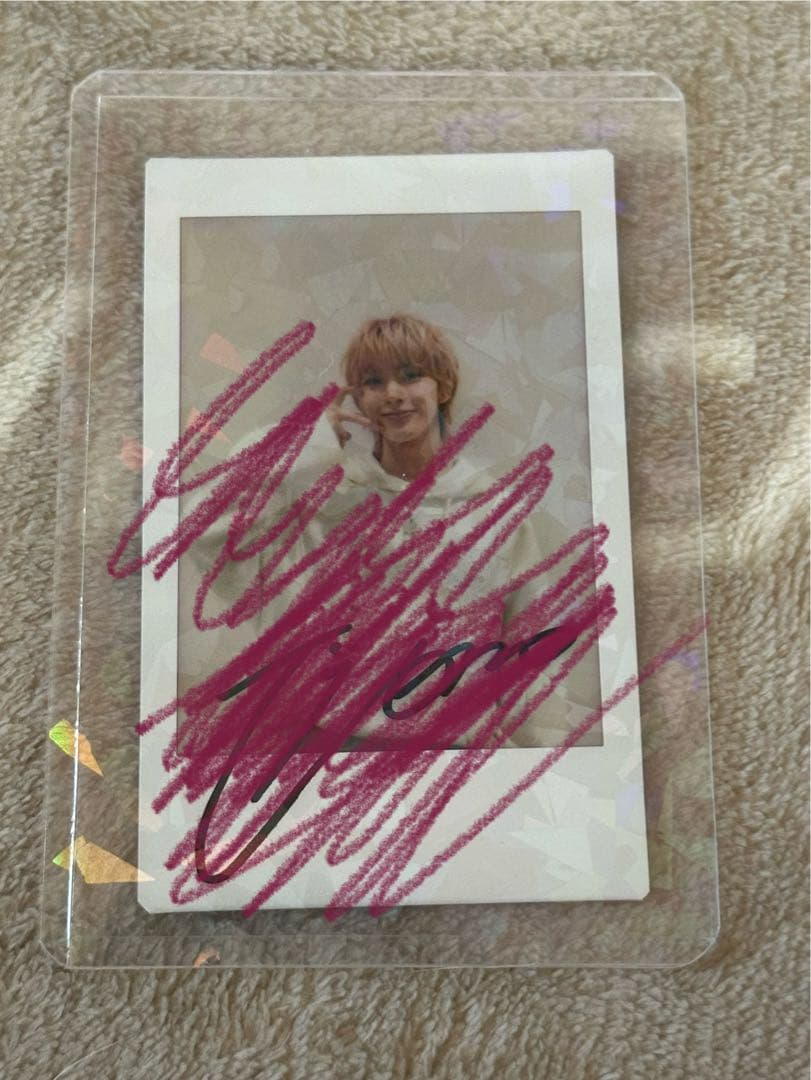 NEXZ O-RLY? HMV ラキドロ　当選　チェキ　サイン入り　トモヤ