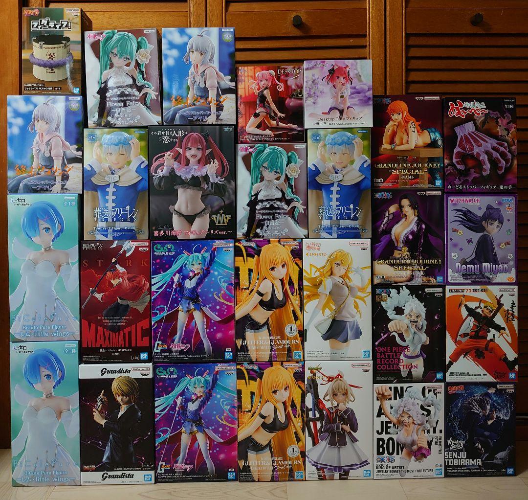 【新品】美少女フィギュア等 プライズ まとめ売り 28点セット