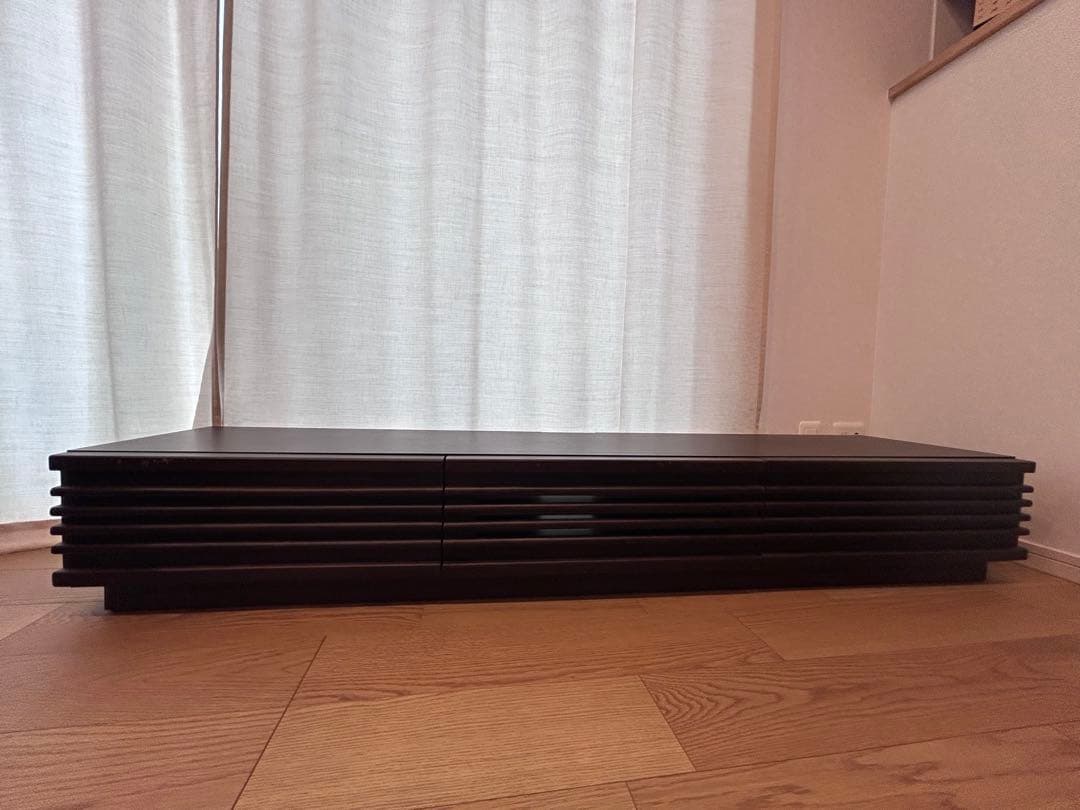 【値下げ】タンスのゲン　テレビ台　180 ダークブラウン テレビ台 引き出し付き