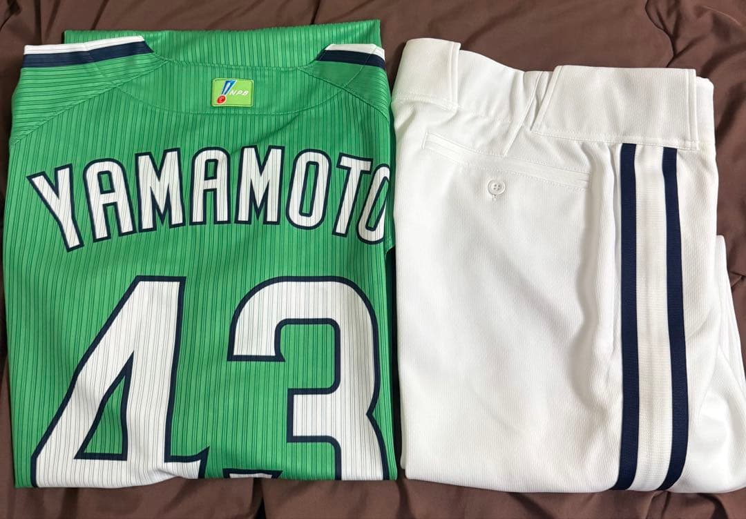 東京ヤクルトスワローズ 選手 実使用 ユニフォーム 支給品 野球 NPB