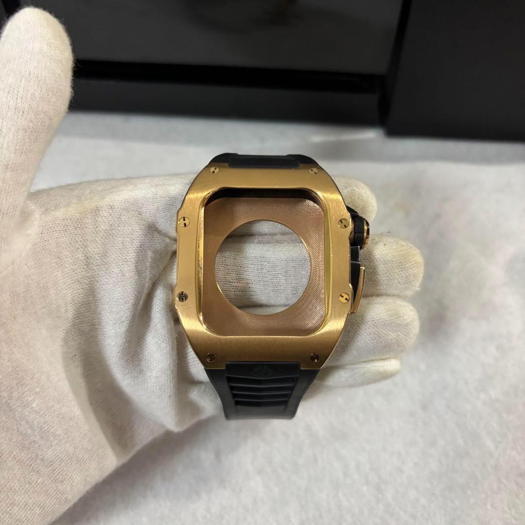 ［美品］ゴールデンコンセプト　RST-45 アップルウォッチケース　ラバー