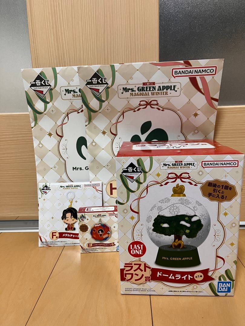 【お値下げしました】ミセスグリーンアップル一番くじラストワン+4点セット