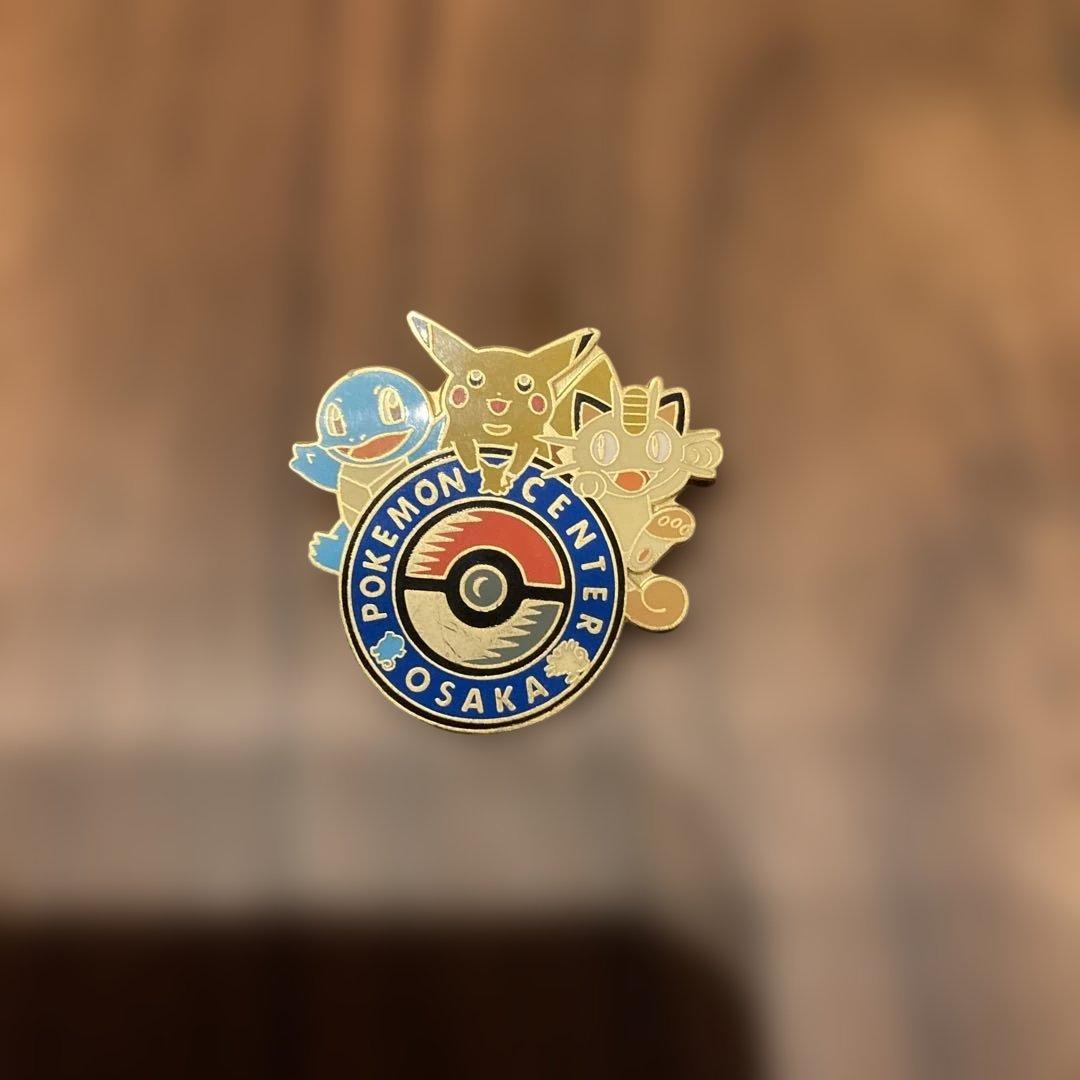 ポケモンセンター大阪 OSAKA オープン記念　ピンズ　ピカチュウ ゼニガメ