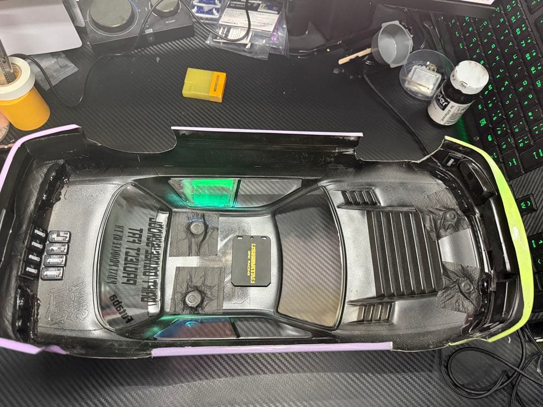 価格改定PANDRA RCあ〜ぼ〜ムーンR32ベースオリジナルボディー