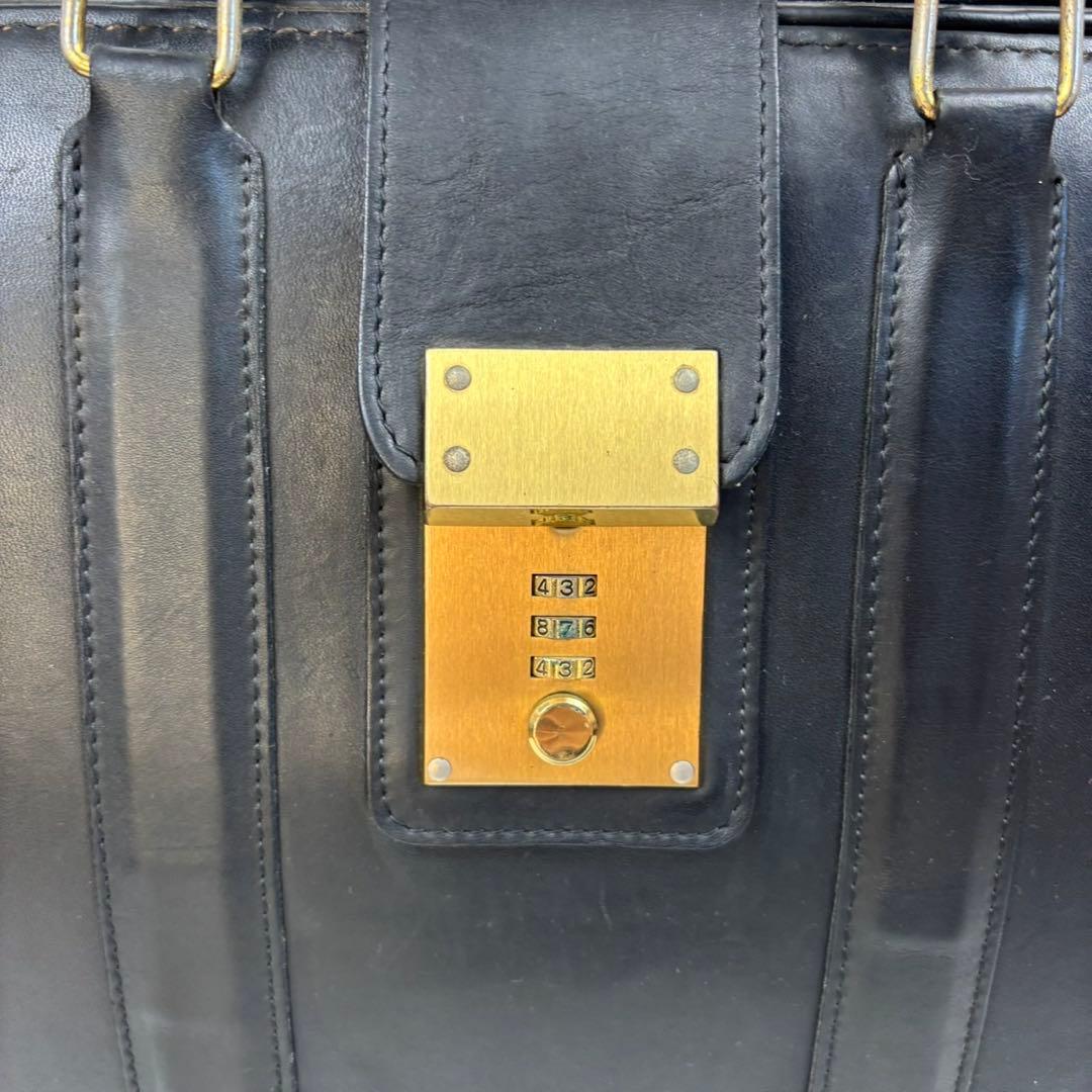 【極希少】 オールドコーチ ダレスバッグ 本革 大容量 USA製 黒 5420