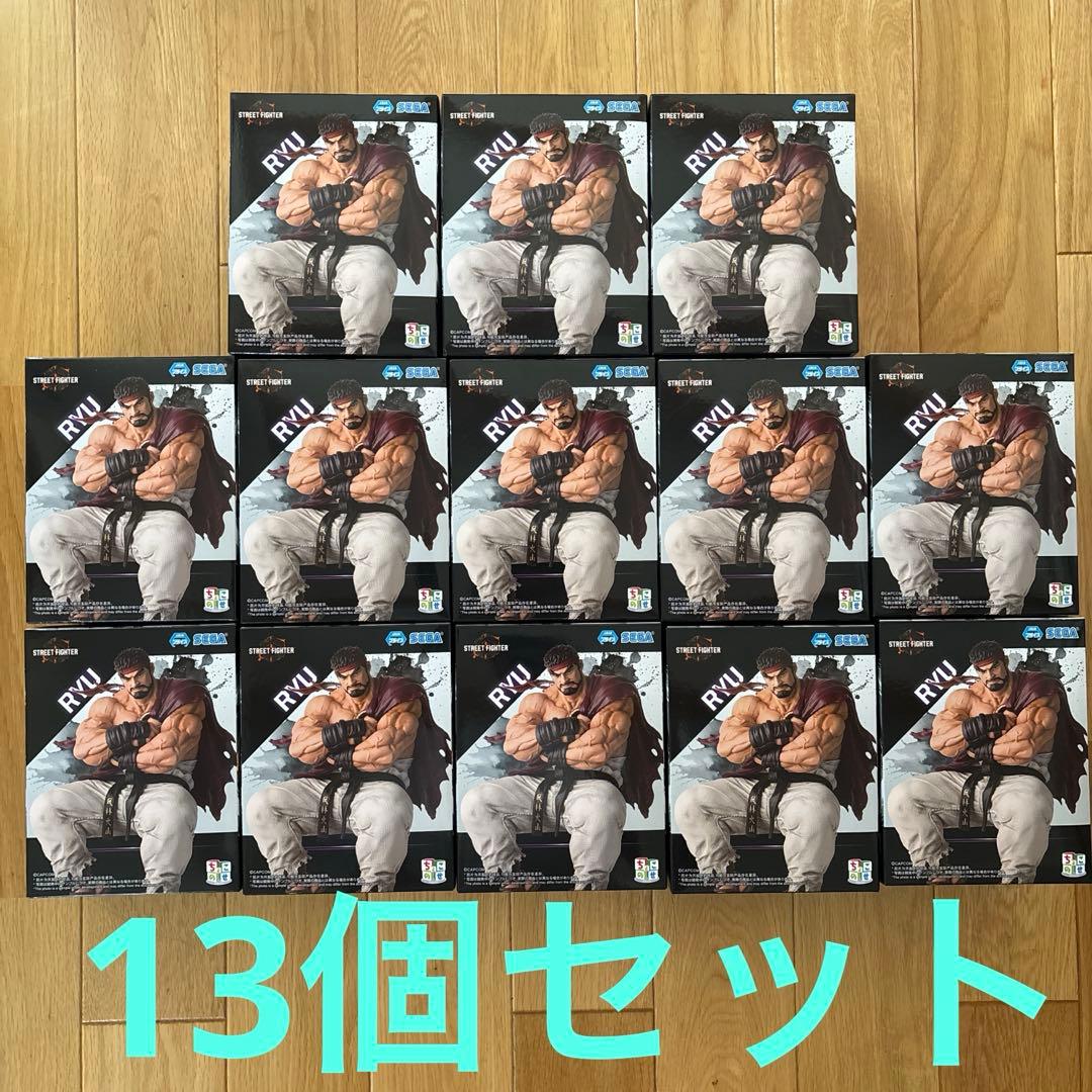 ストリートファイター6 ちょこのせ プレミアムフィギュア リュウ 13個