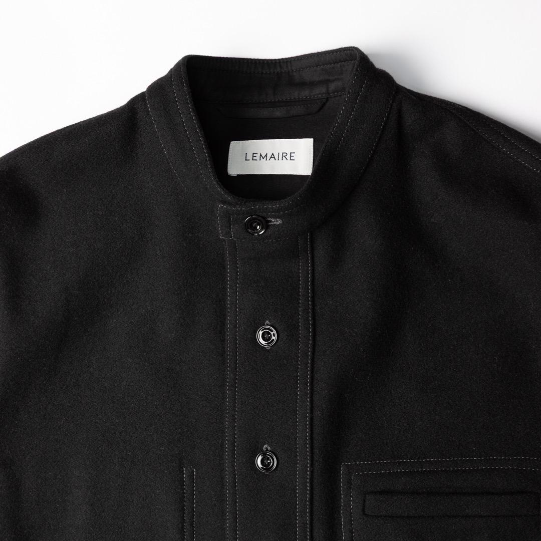 ジャケット・アウター LEMAIRE FELTED WOOL OVERSHIRT size44