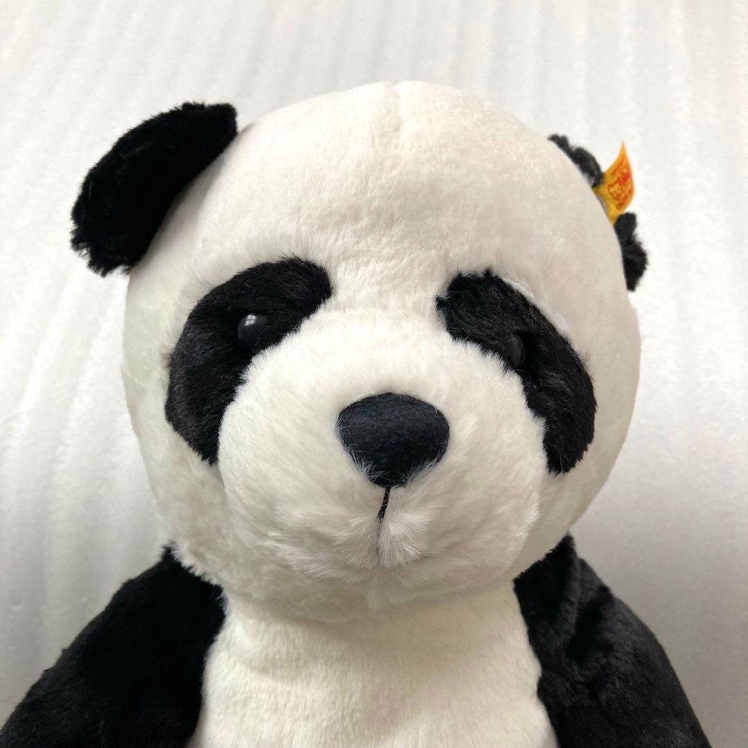 新品 38cm シュタイフ ぬいぐるみ パンダ ミン ming カドリーフレンズ