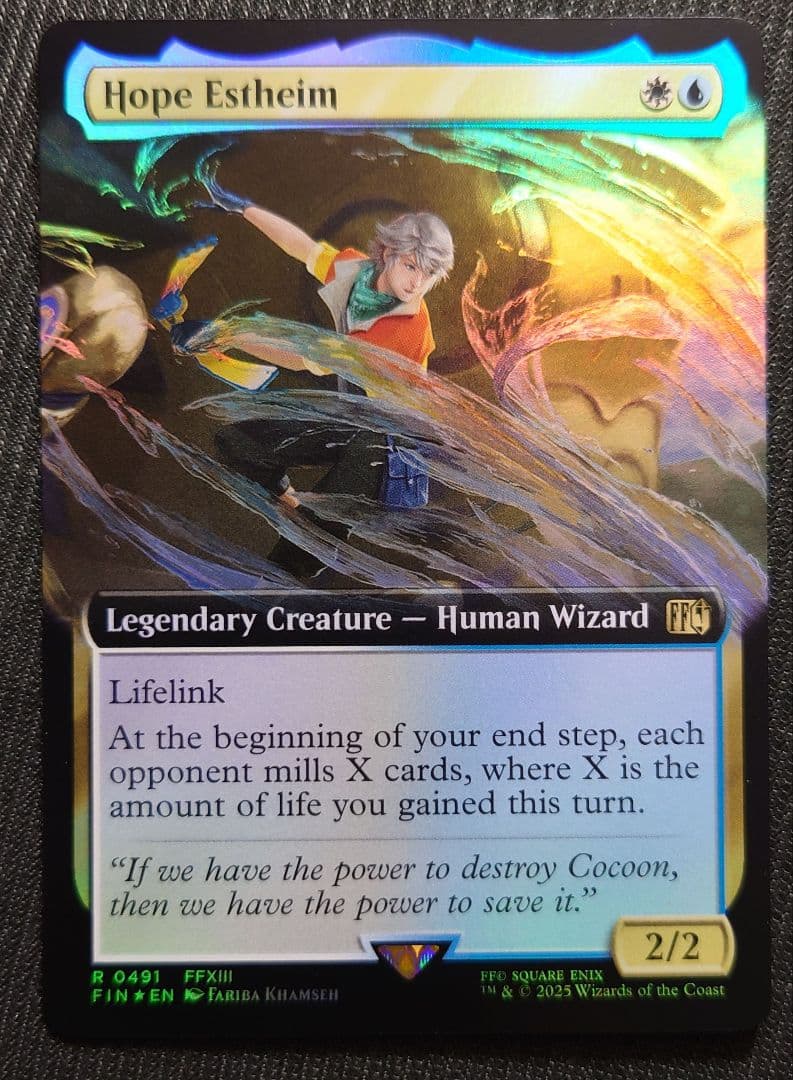 mtg 稀少個体 ホープ・エストハイム バンドル限定 英語 FOIL fin