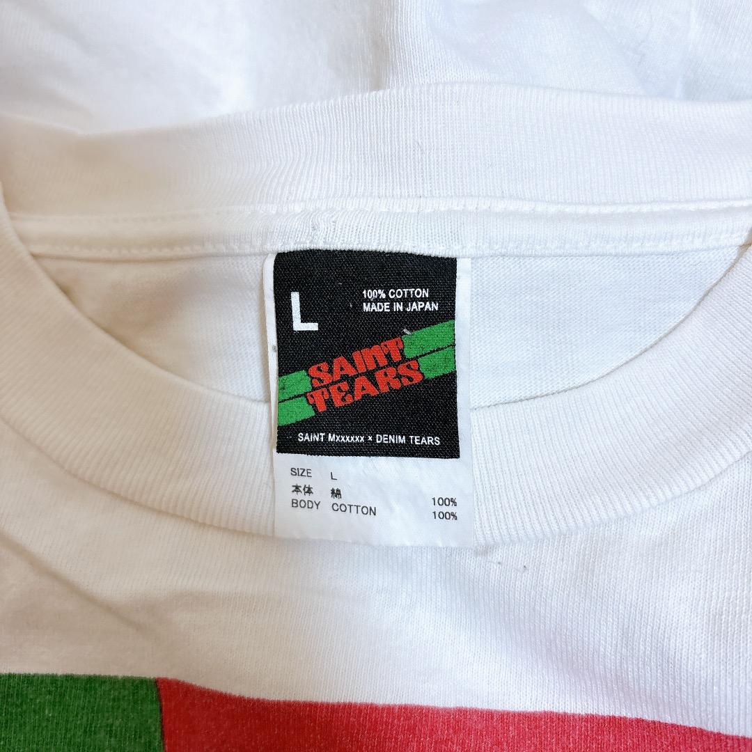 セントマイケル LIVES CREW Tシャツ 24SS Lサイズ