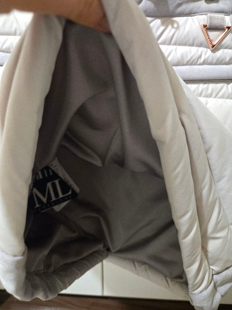 MARK & LONA ライトグレー スカート