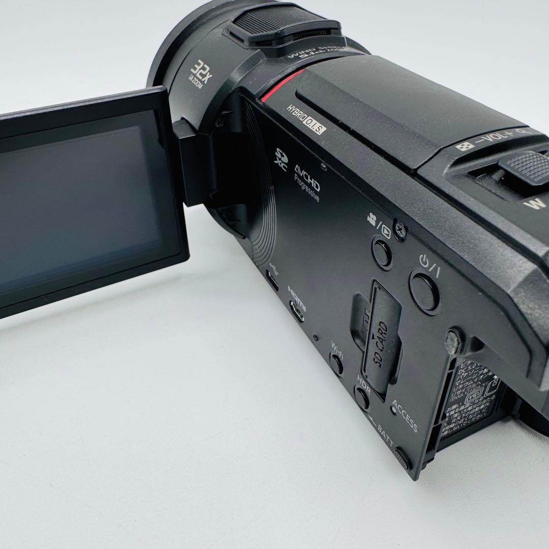 Panasonic 4K ビデオカメラ 32倍ズームWX1M-K