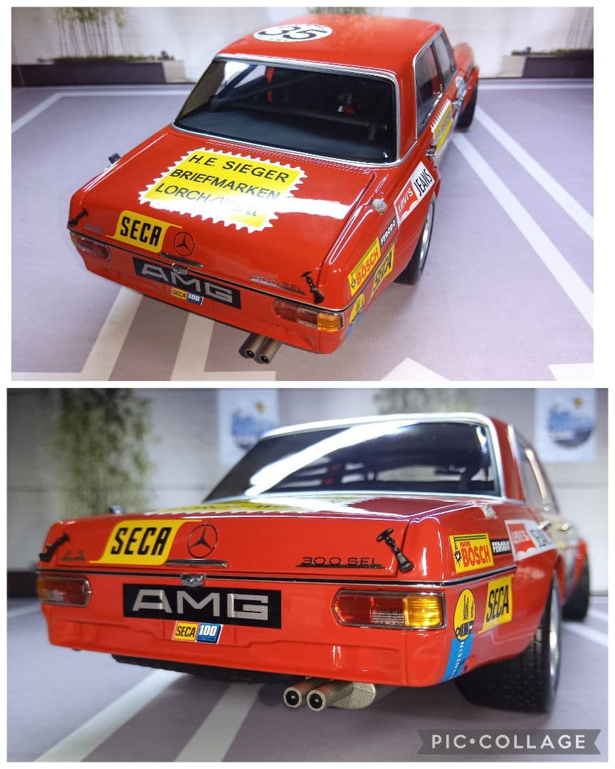 ミニチャンプス製 1/18 Mercedes-Benz AMG 35