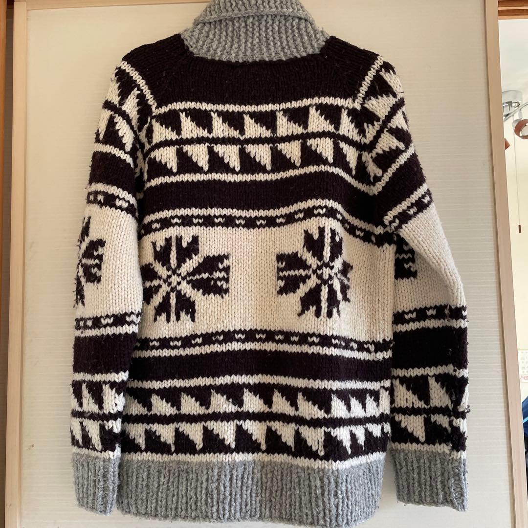 カウチン セーター kanata ニット カナダ製 カナタ 雪の結晶