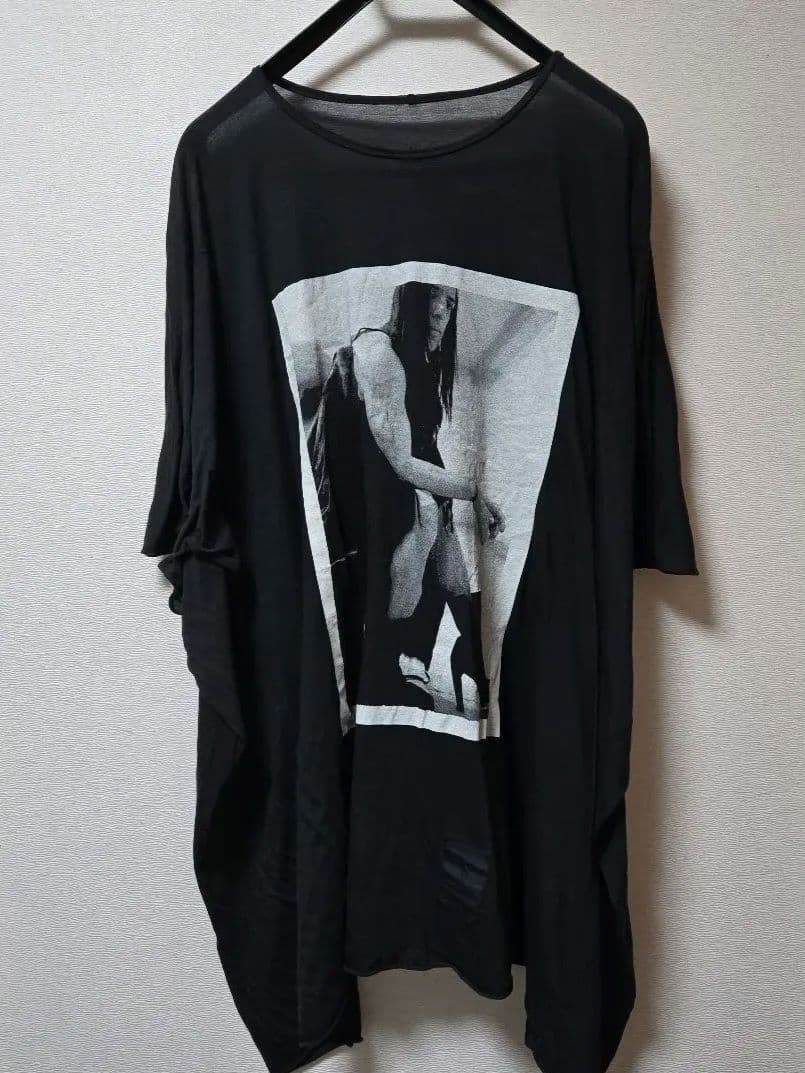 【名作】19FW DRKSHDW LARRY期 リックオウエンス フォトT XS